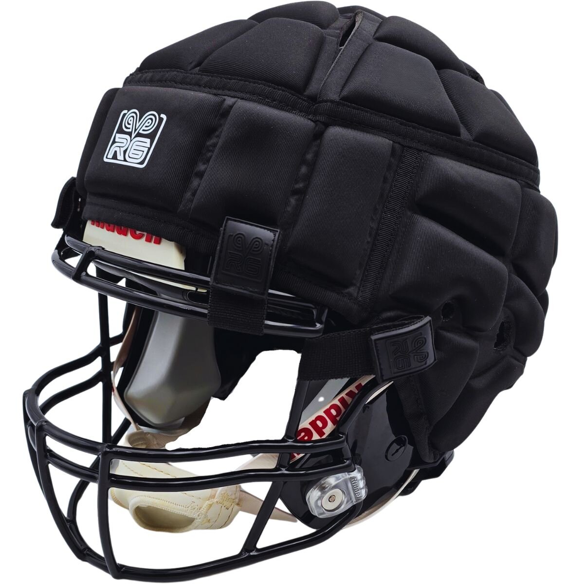 Rookie Goat Safety Cap Helm-Überzug - Impact-Reduktion für American Football - schwarz