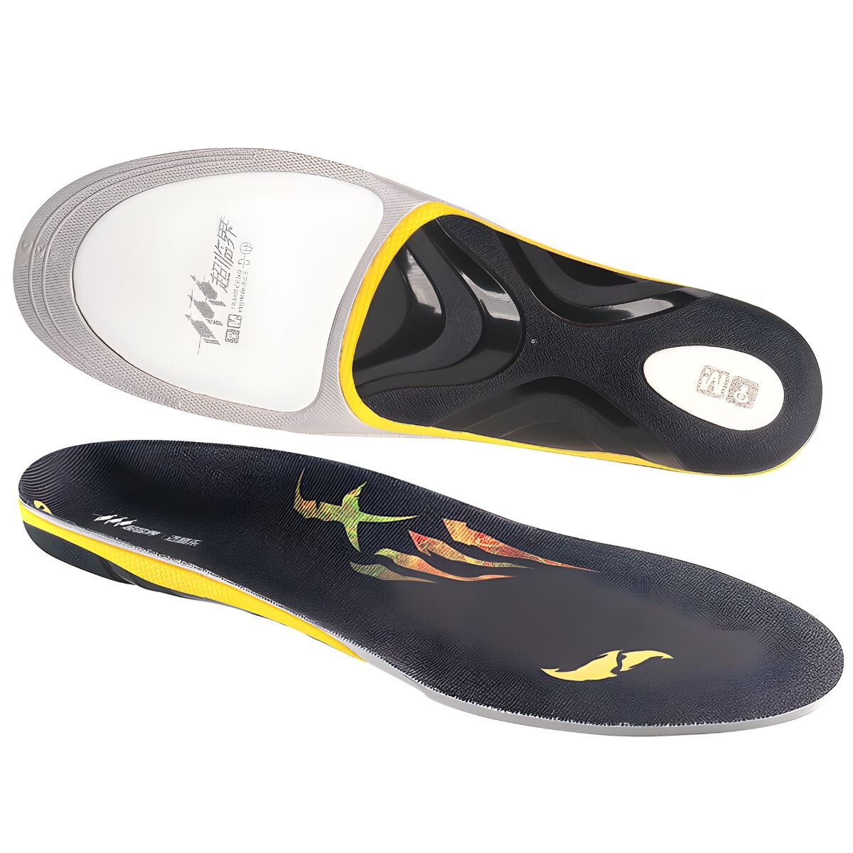 Pro Performance Einlegesohlen für Footballschuhe - schwarz 41-42 EU