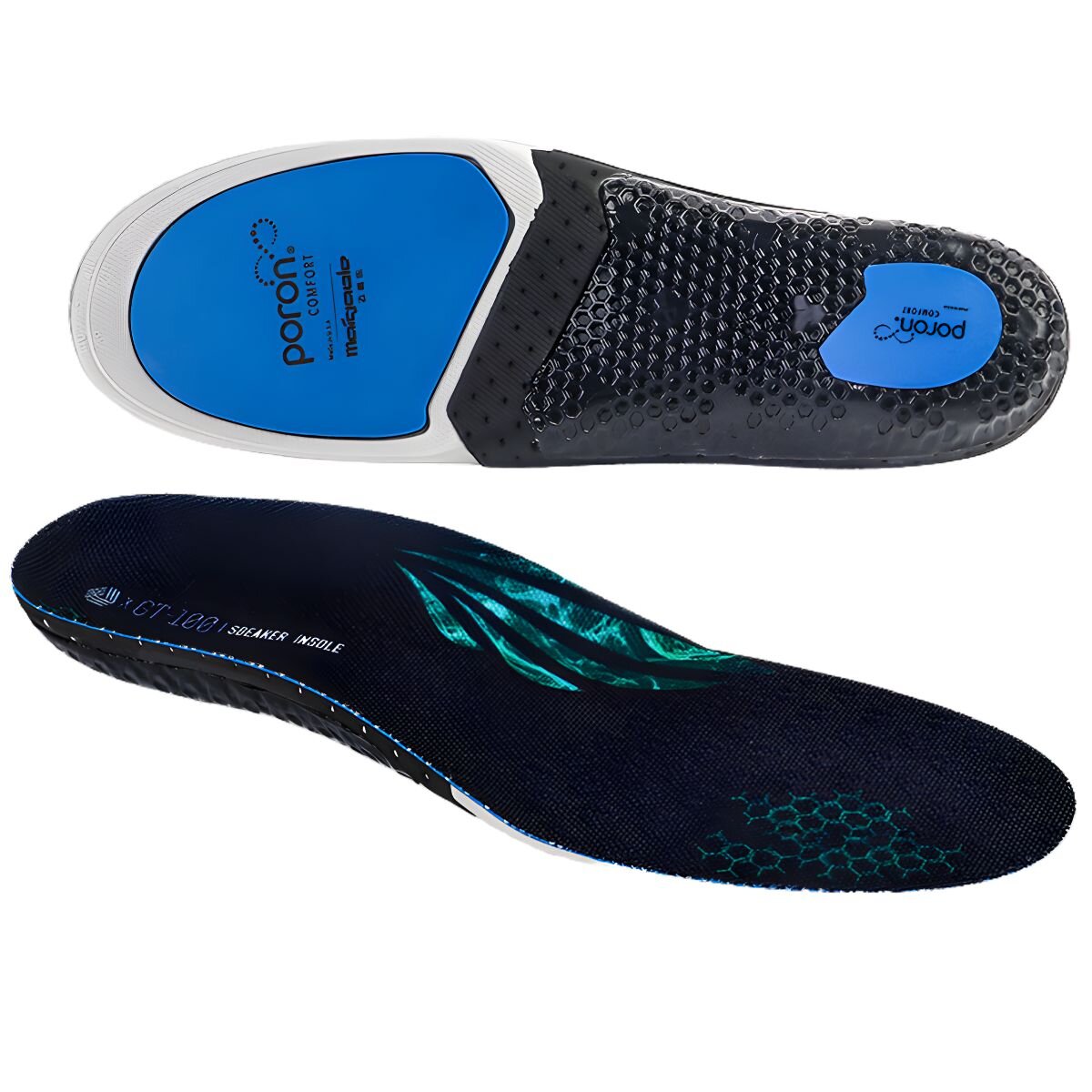 Komfort Einlegesohlen für Football-Schuhe - blau 43-44 EU