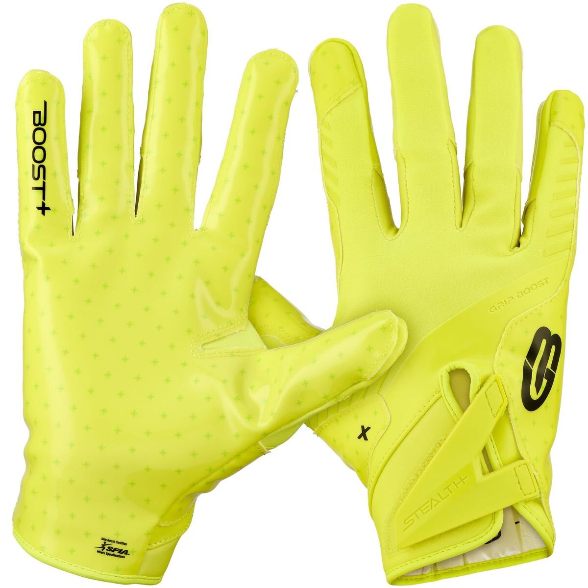 Grip Boost Stealth 6.0 Neon Receiver Handschuhe - neon gelb S