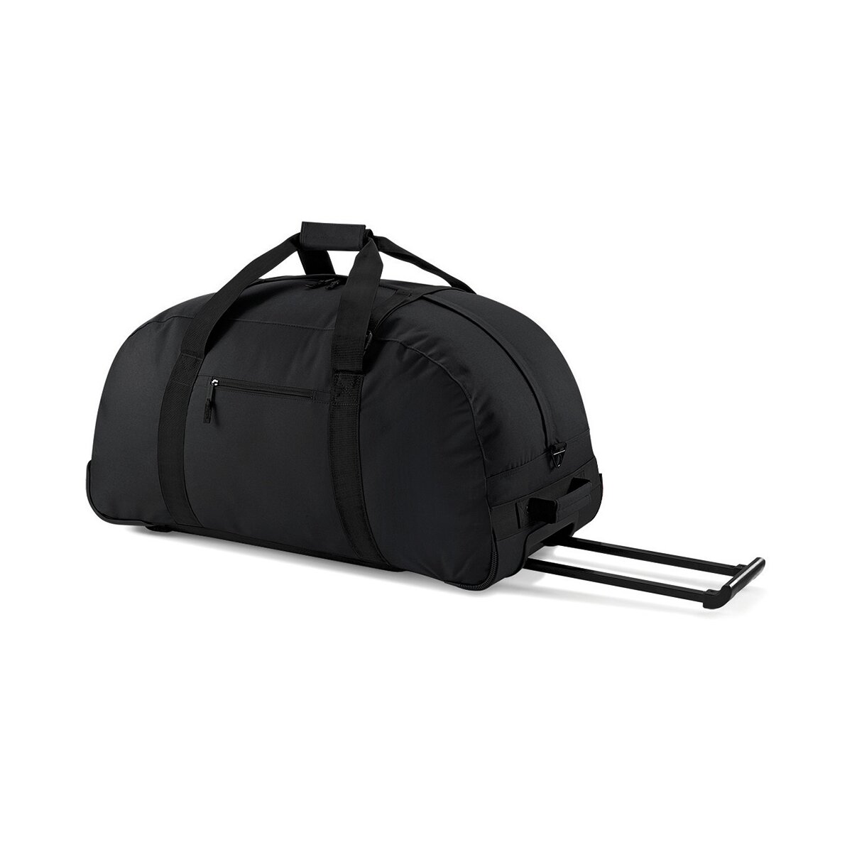 Große Spielertasche, Football Equipment Tasche mit Rollen - schwarz