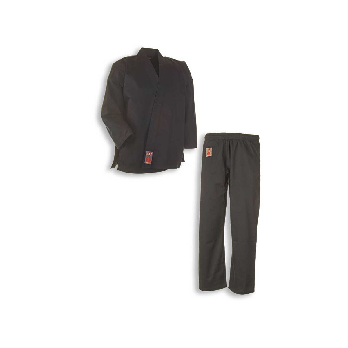 Karate Anzug 'to start', schwarz | JU-SPORTS 160 cm