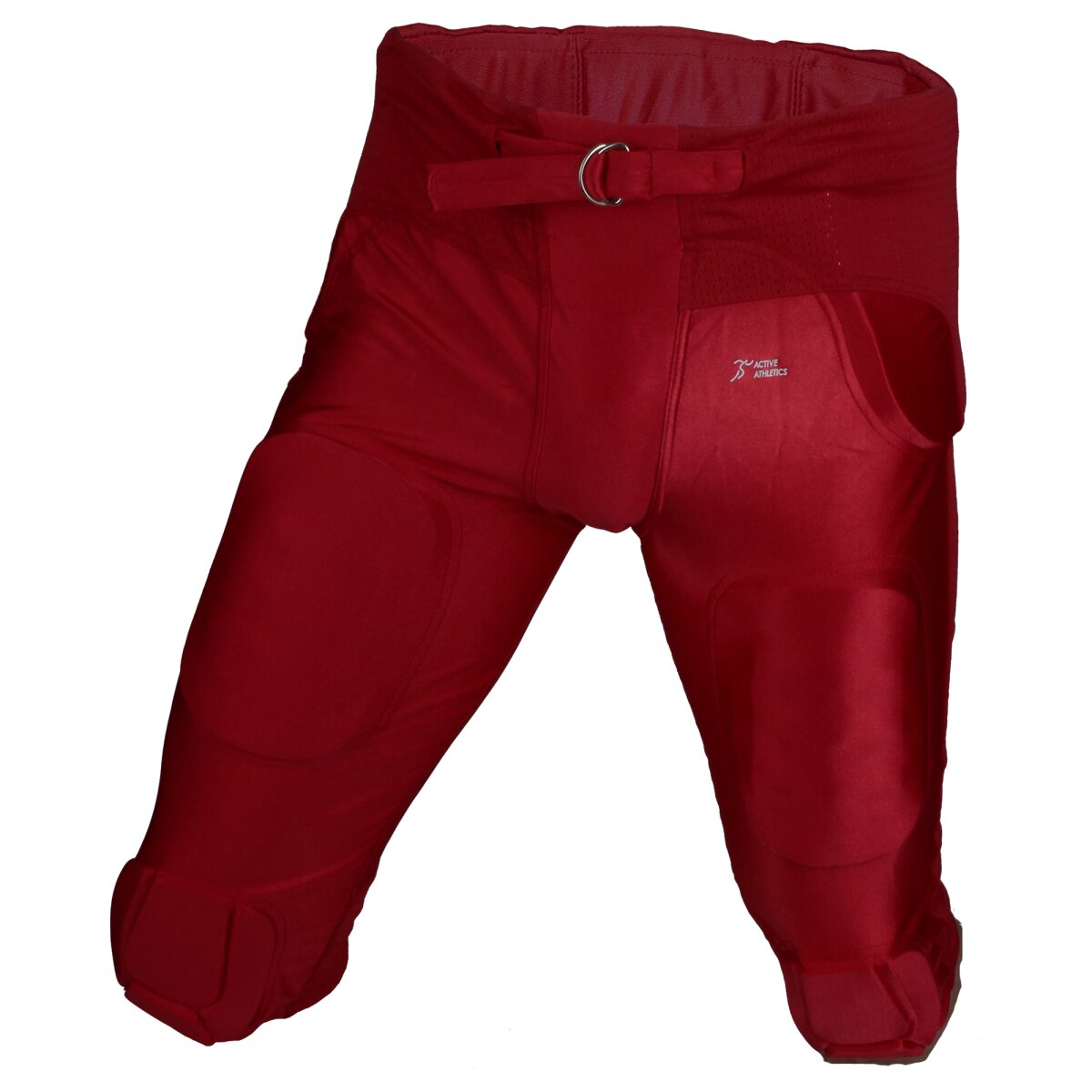 Active Athletics American Football Hose 7 Pad 'All in One' Gamepants - rot Gr. XL