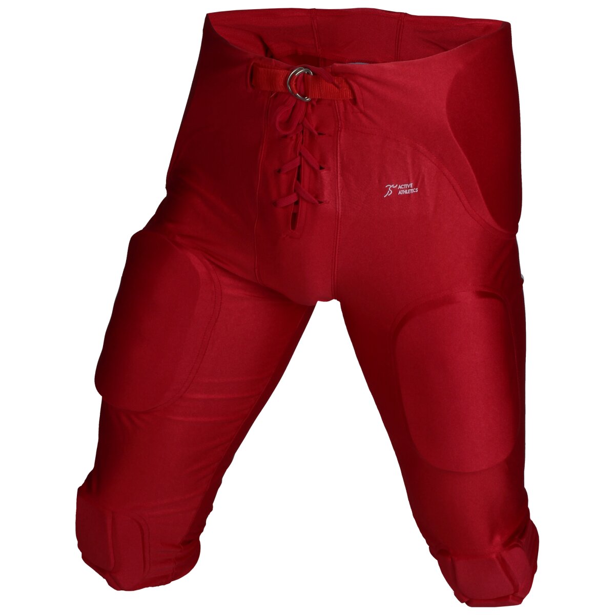 Active Athletics Spielhose 'All In One' Spandex 7 Pads rot M