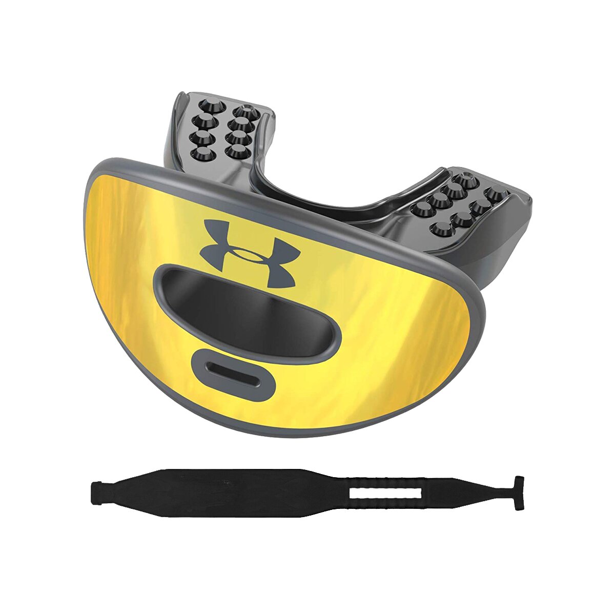 Under Armour Air Chrome Mundstück mit abnehmbarem Strap - gold