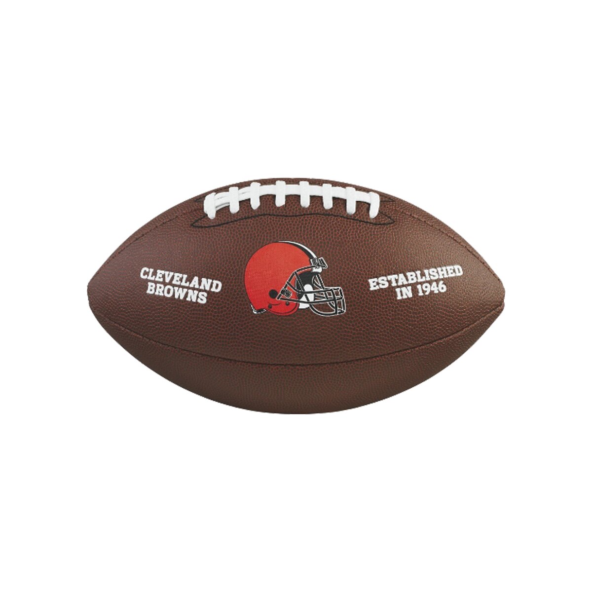 Wilson NFL Team Logo Composite Football Cleveland Browns
