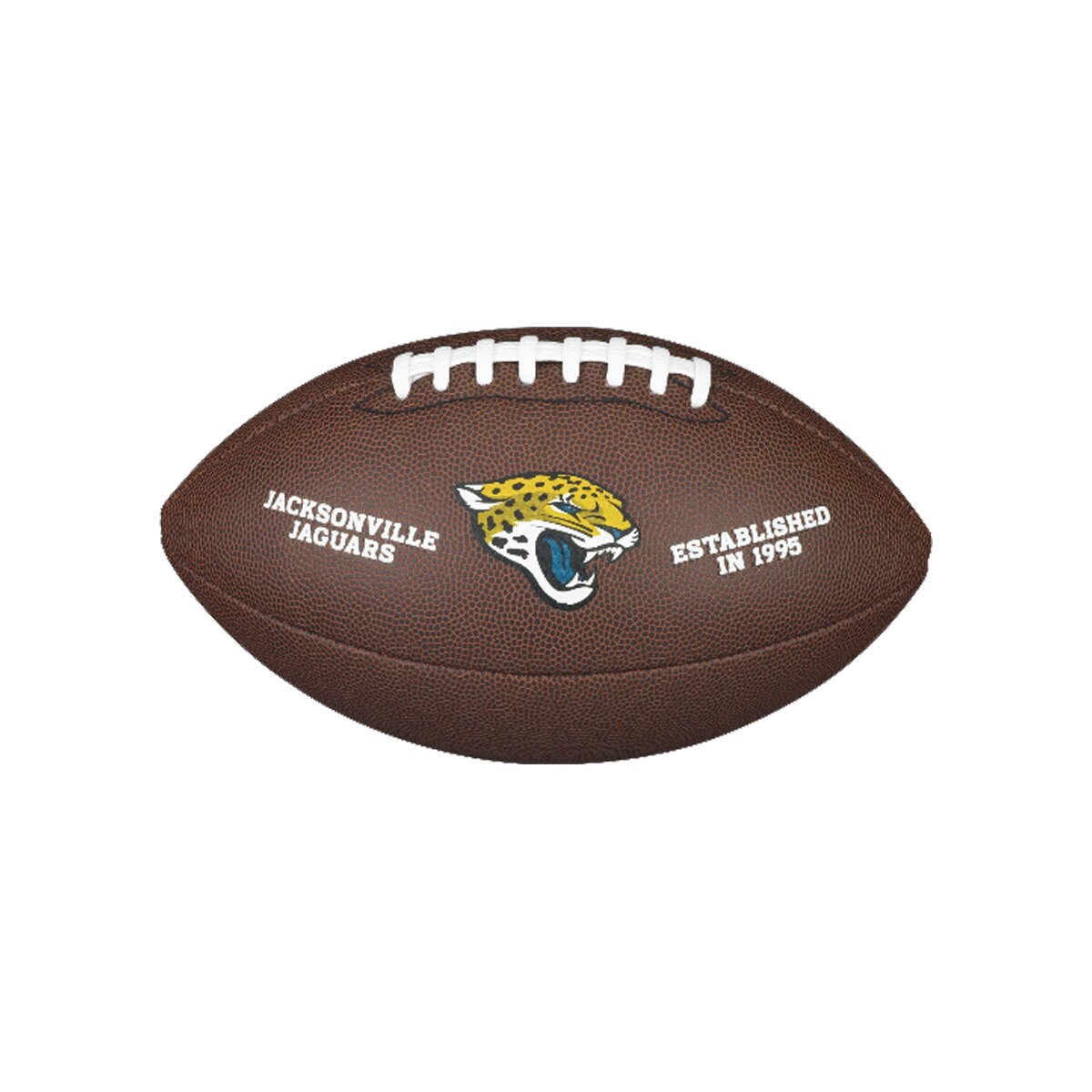 Wilson NFL Team Logo Composite Football Jacksonville Jaguars