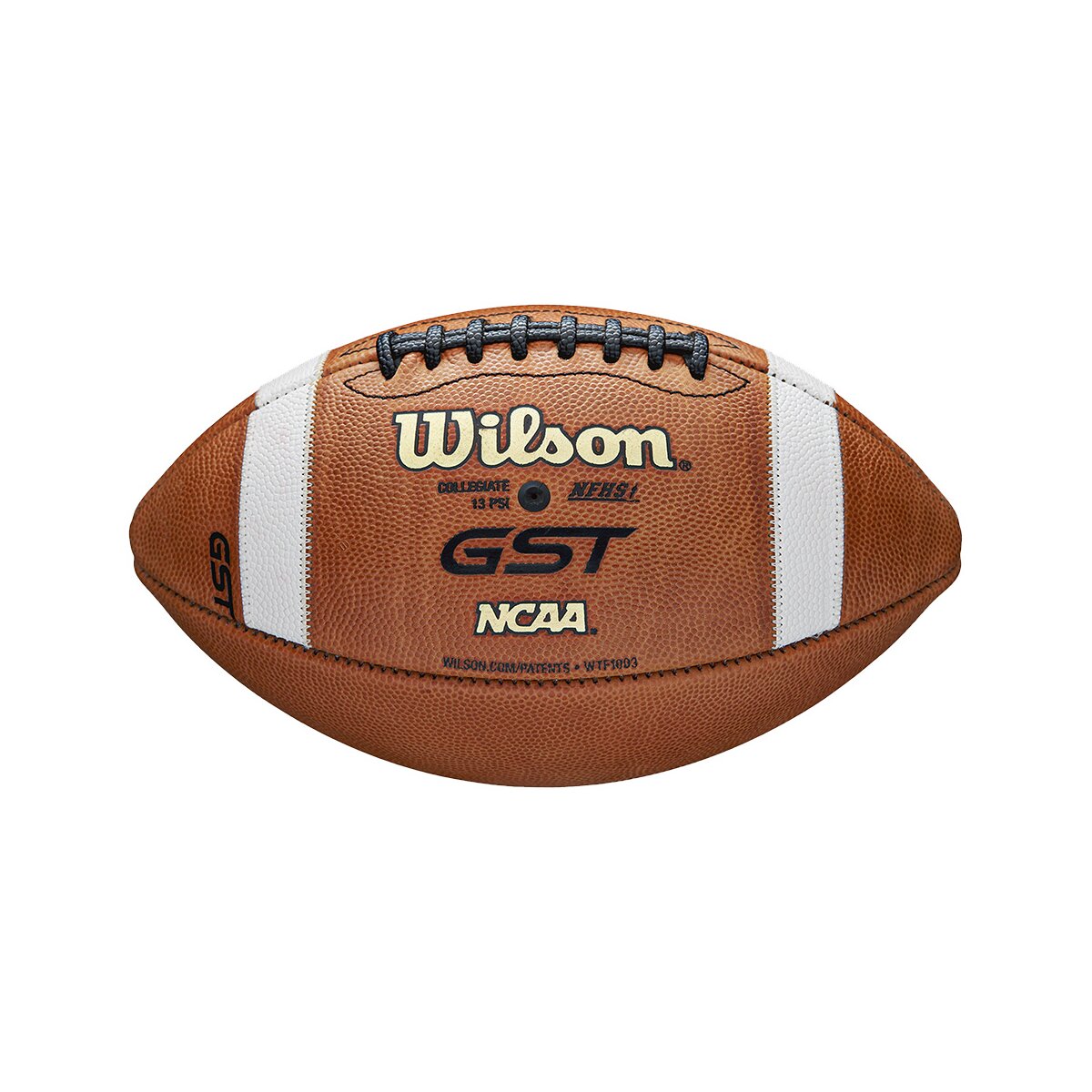 Wilson GST1003B Offizieller Leder Football, Senior, Game Ball