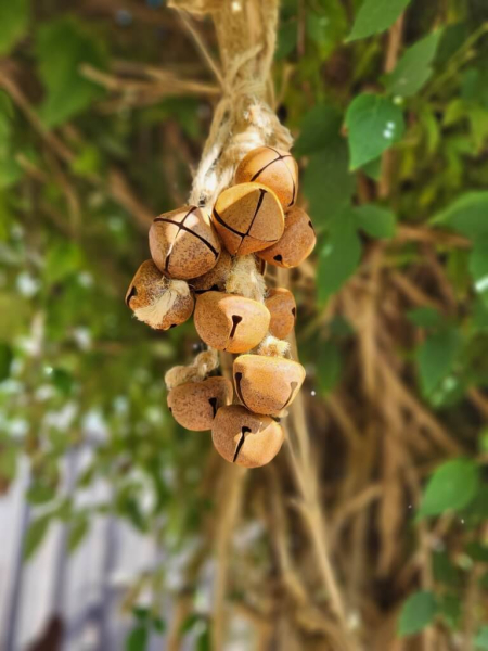 Edelrost Dekohänger Glockenkugeln, 12er-Set