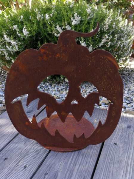 Edelrost Halloween Kürbis Phat Jack