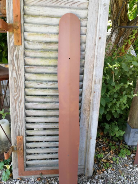 Edelrost Zaunlatte neutral