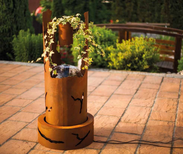 Ederost Brunnen Rissdekor