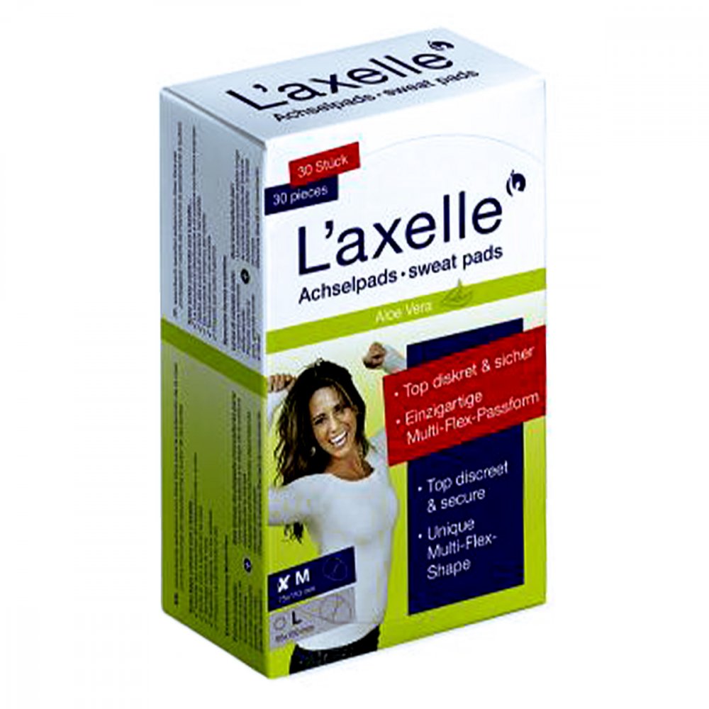 Laxelle Achselpads mit Aloe Vera Größe m
