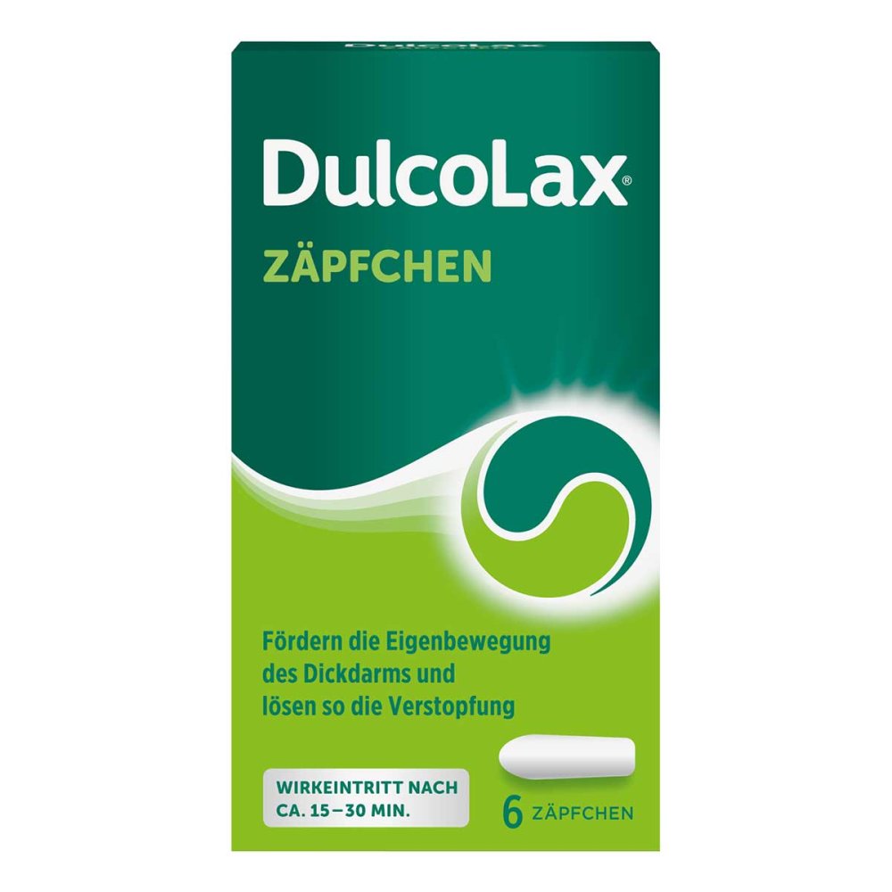 Dulcolax Zäpfchen Abführmittel bei Verstopfung mit Bisacodyl