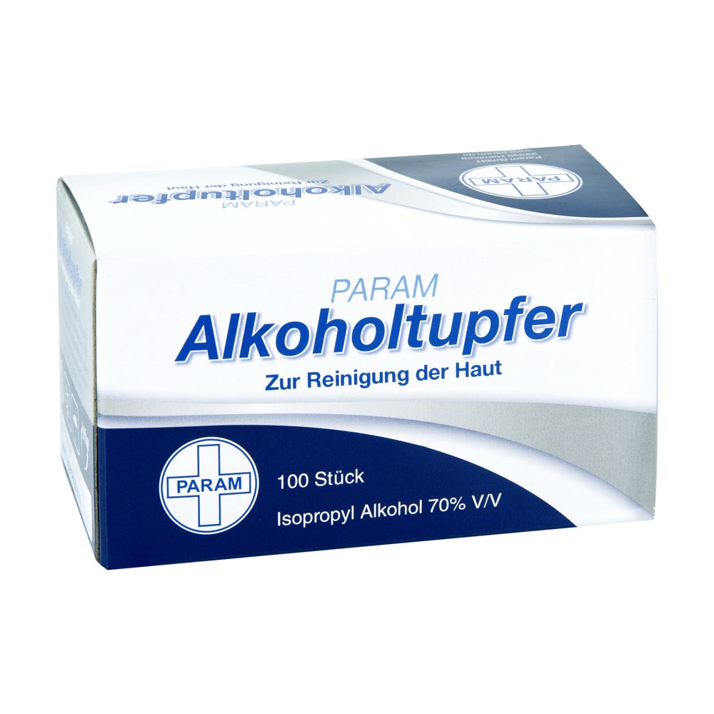 Alkoholtupfer Param