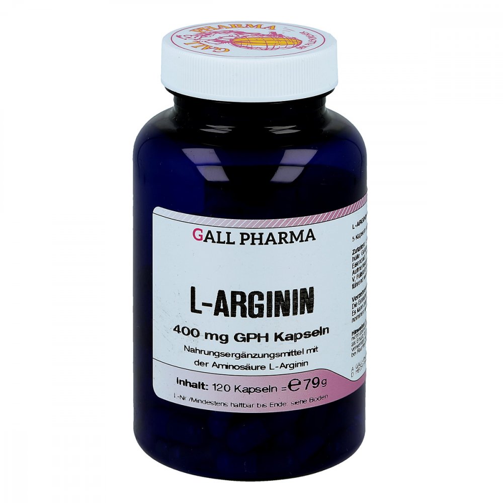 L-arginin 400 mg Kapseln