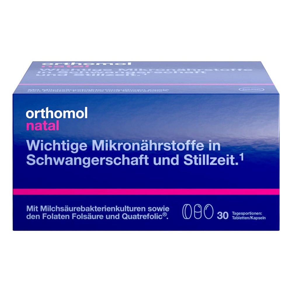 Orthomol Natal Tabletten/Kapseln 30er-Packung