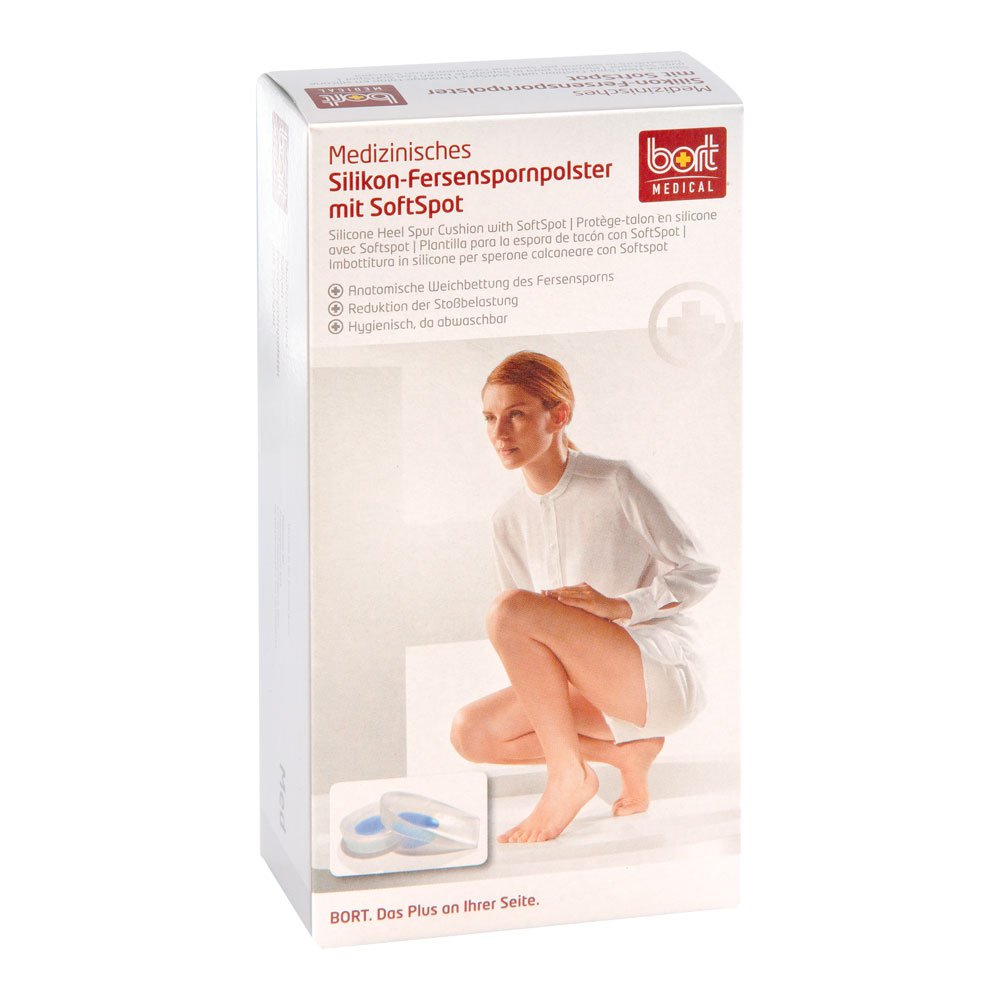 Bort Silikon Fersenspornpolster mit SoftSpot large