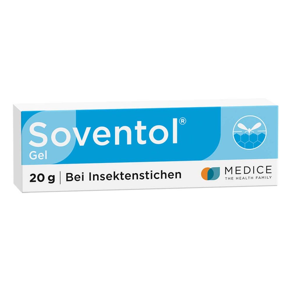 Soventol Gel bei Insektenstichen & Juckreiz auf der Haut