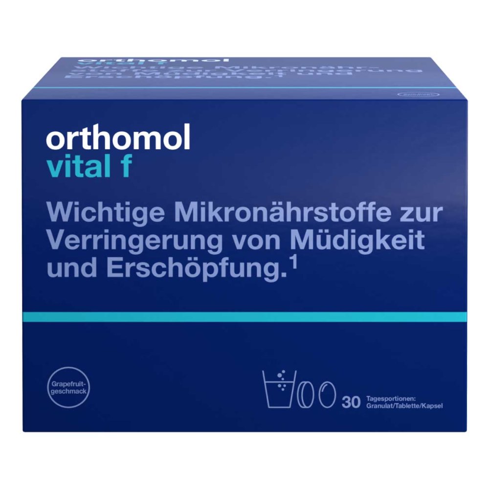 Orthomol Vital f Granulat/Tablette/Kapsel Grapefruit