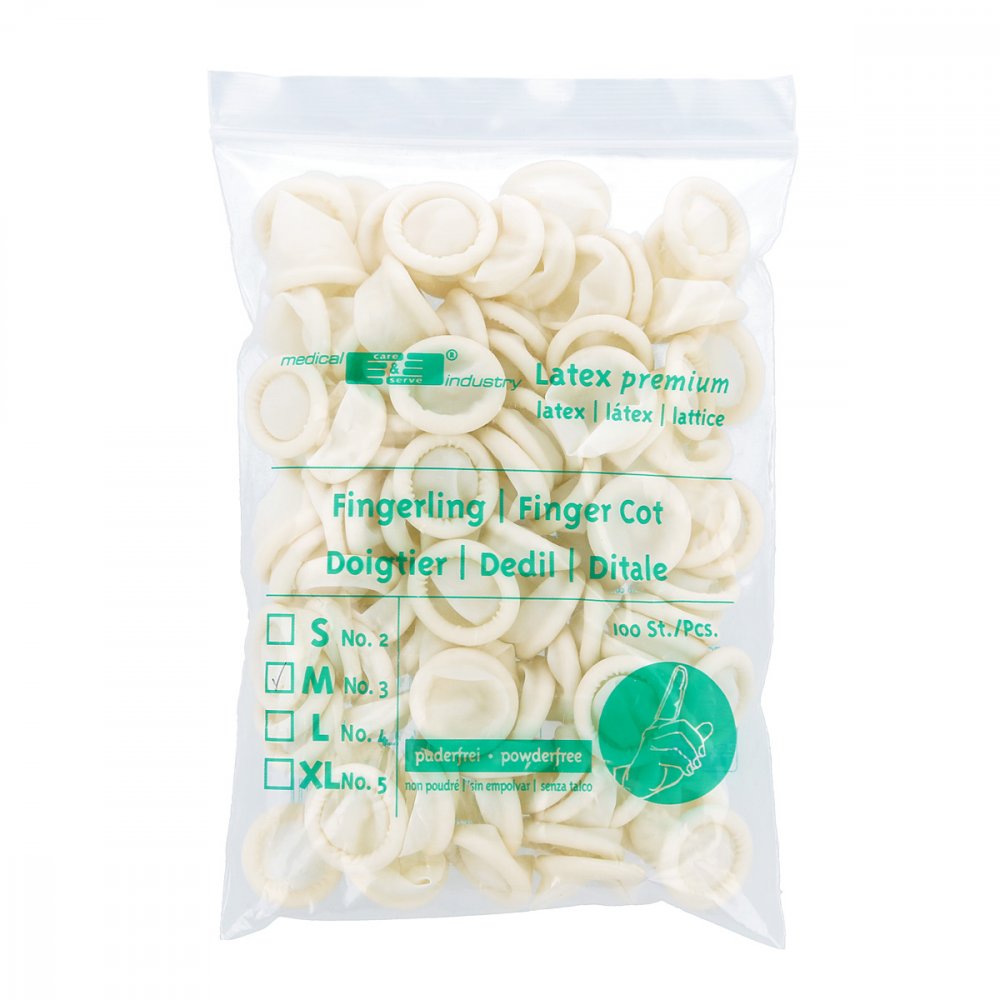 Fingerling Latex Größe 3 medium