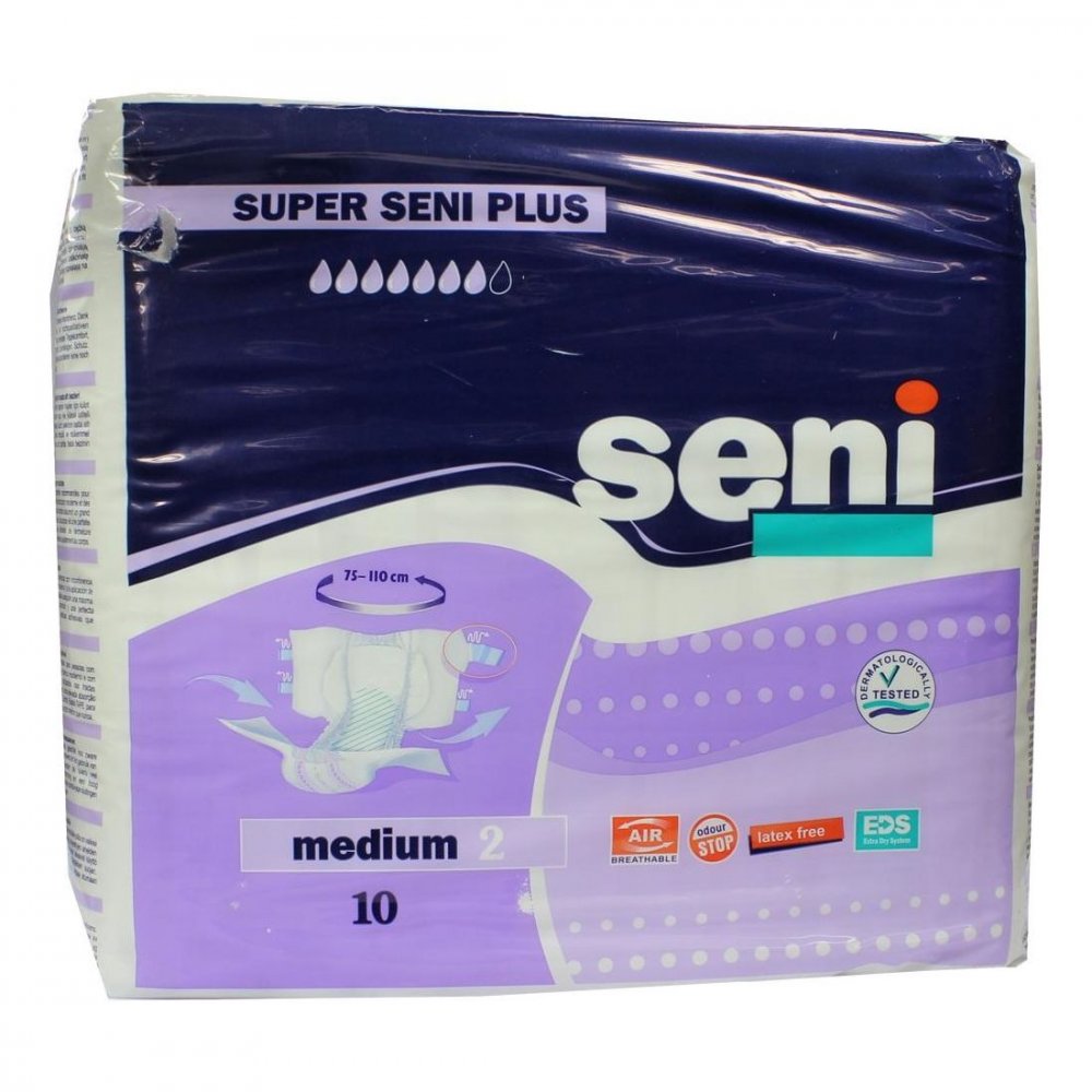 Super Seni Größe 2 medium plus Windeln Nacht für Erwachsene