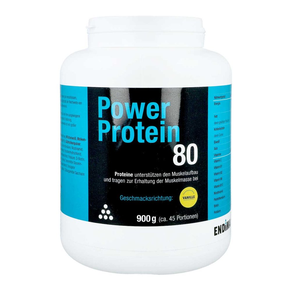 Power Protein 80 Vanille Pulver