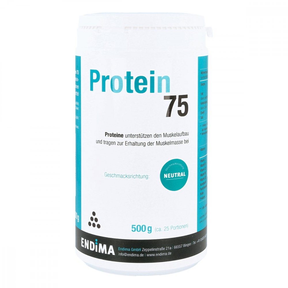 Protein 75 Neutral Pulver