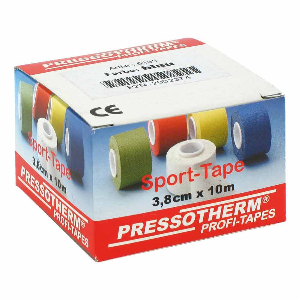 Pressotherm Sport-tape 3,8cmx10m blau