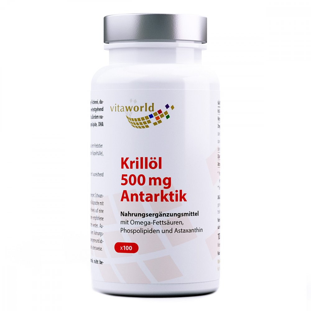 Krillöl 500 mg Antarktik Kapseln