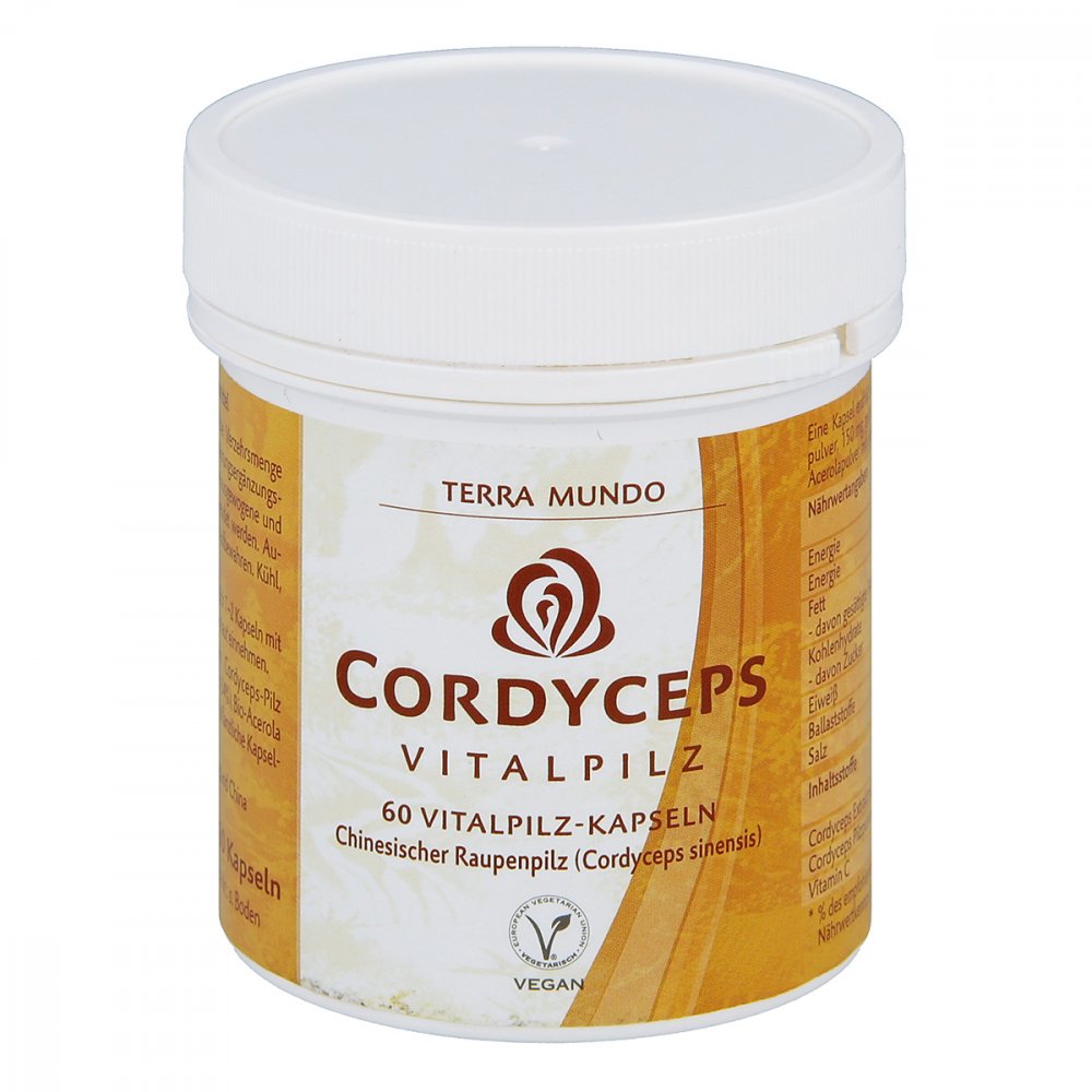 Cordyceps Vitalpilz Terra Mundo Kapseln