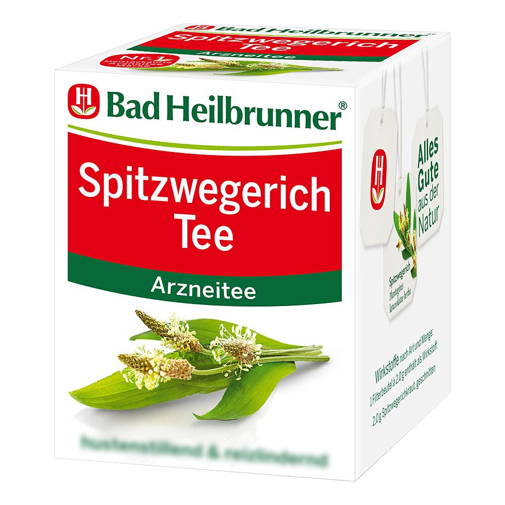 Bad Heilbrunner Spitzwegerichkraut Tee