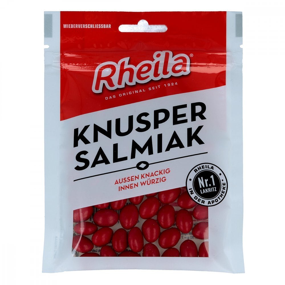 Rheila Knusper Salmiak mit Zucker Bonbons