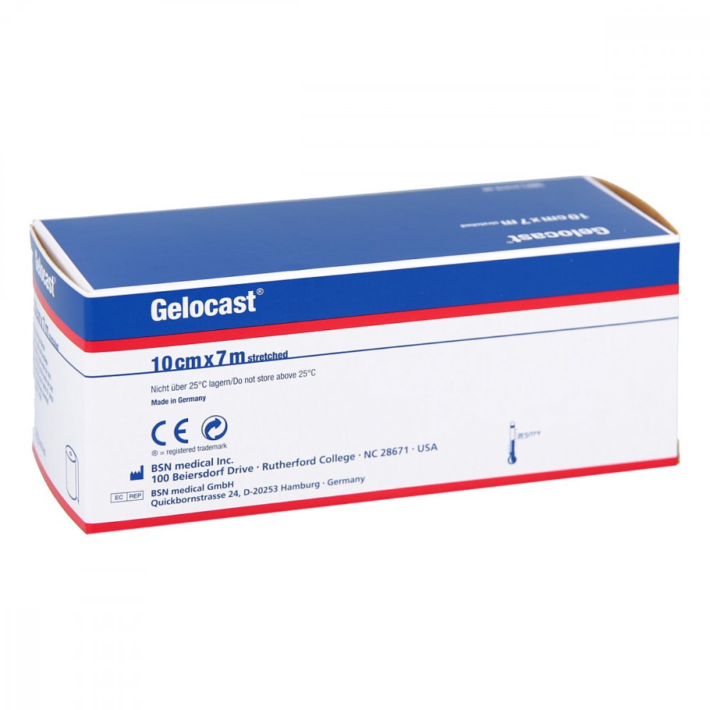 Gelocast Zink Gel Verband 7mx10cm