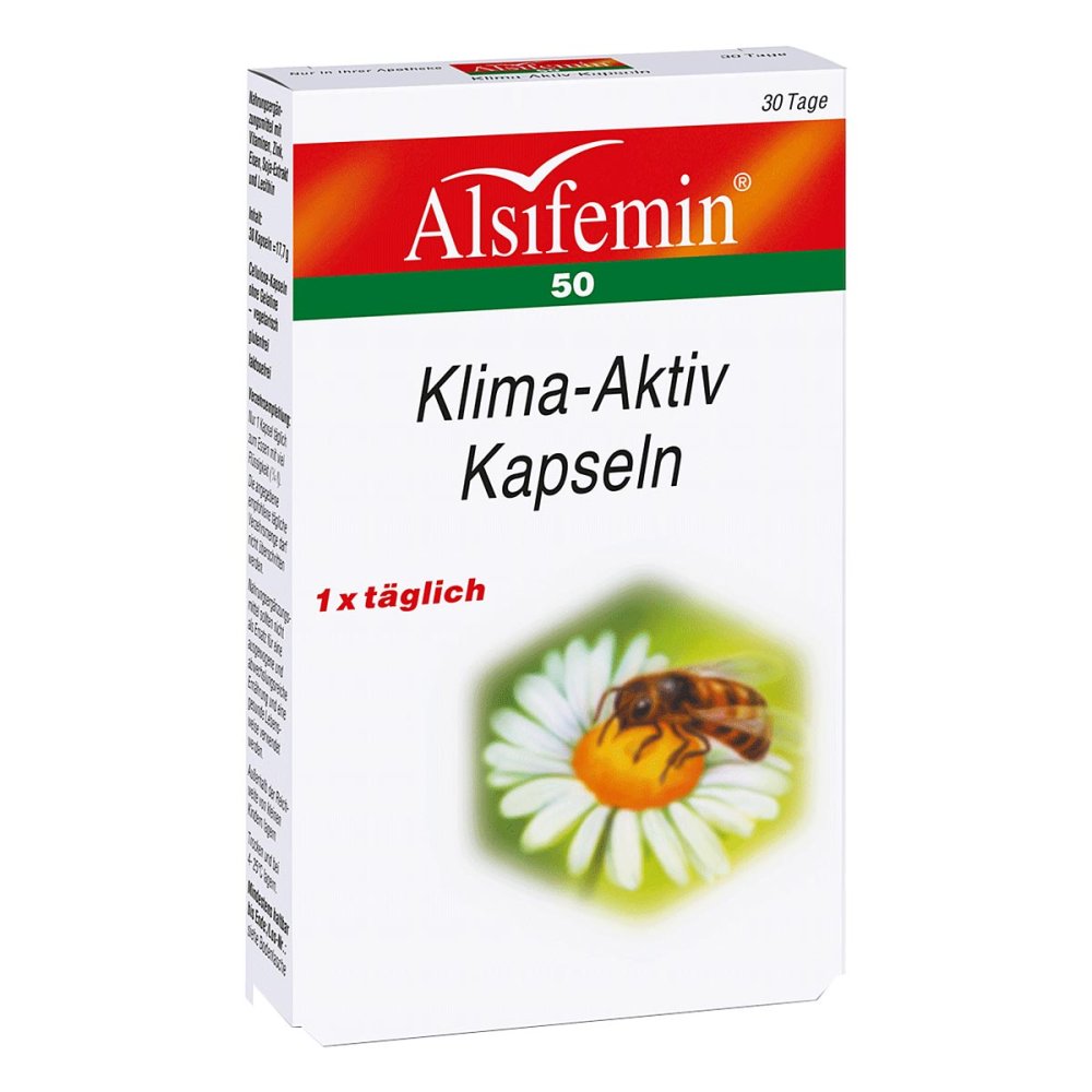 Alsifemin Klima Aktiv mit Soja 1x1 Kapseln