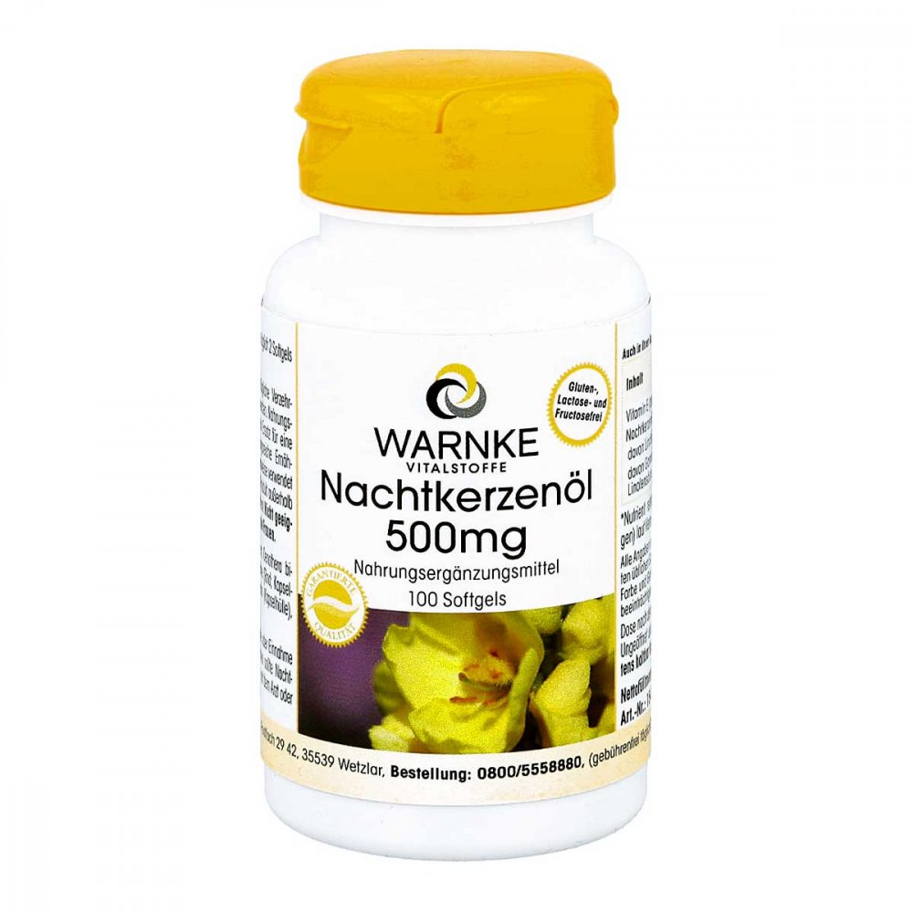 Nachtkerzenöl 500 mg Kapseln