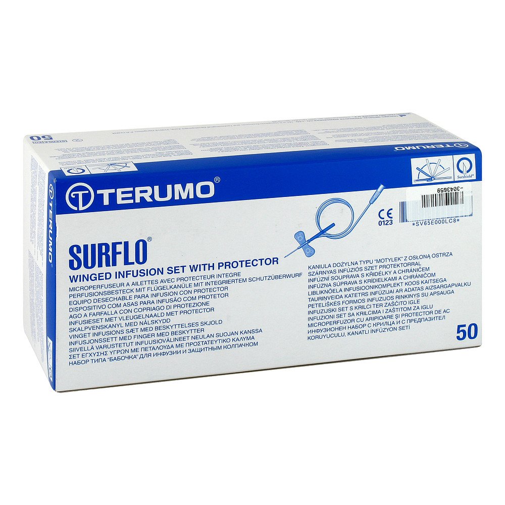 Surshield Surflo Sicherh.-perf.besteck 21 G grün