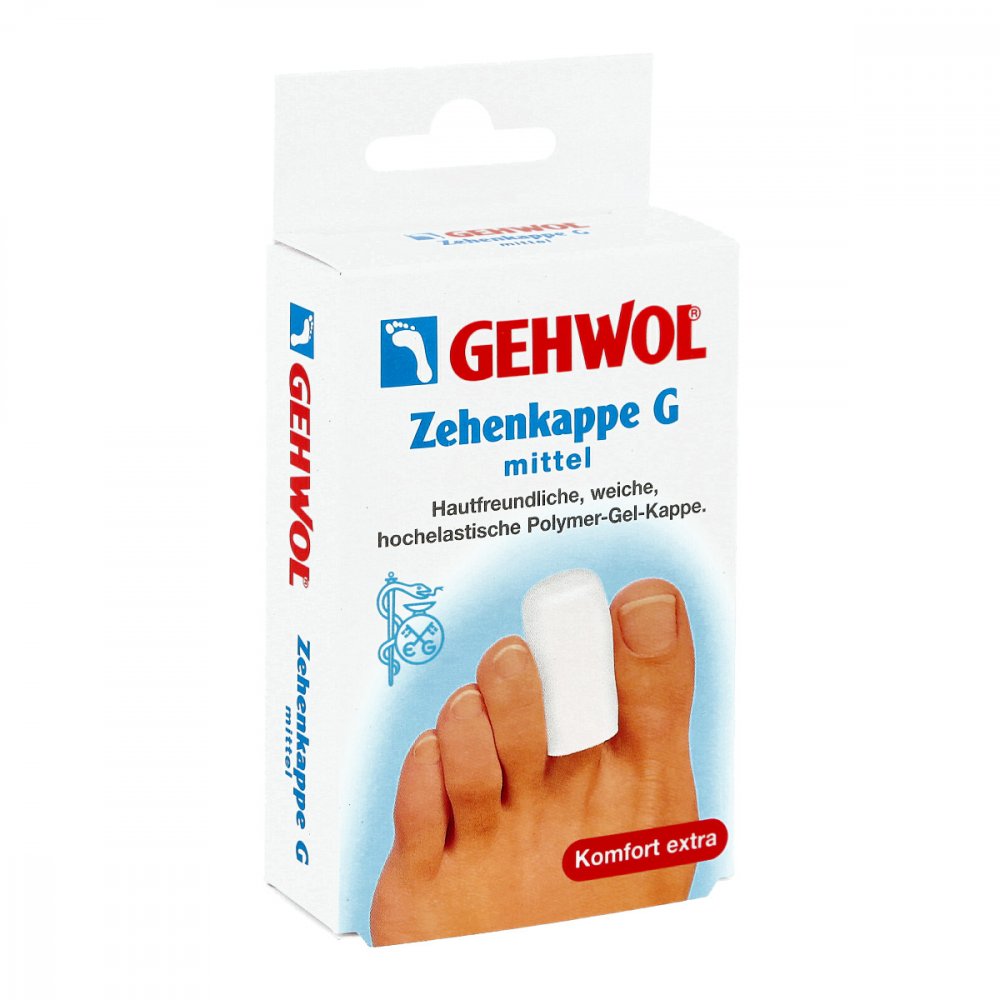 Gehwol Polymer Gel Zehenkappe G mittel