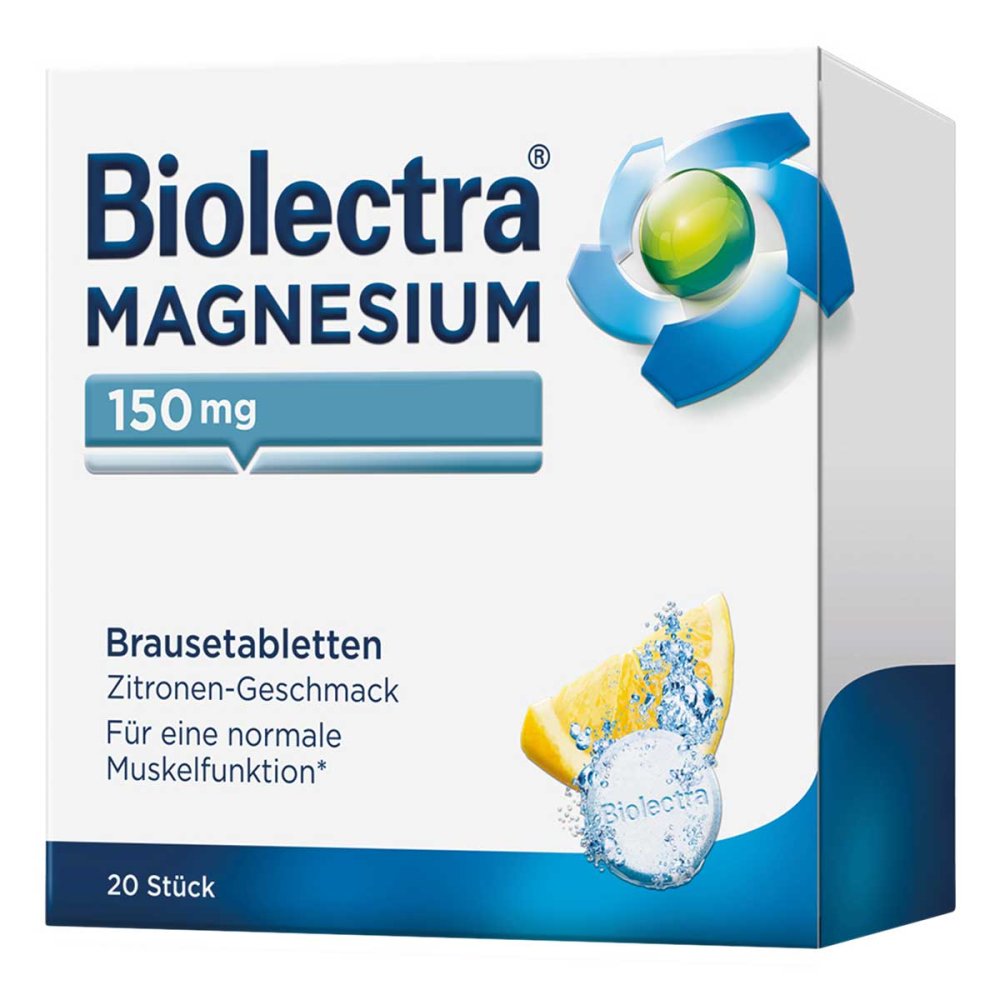 Magnesium Biolectra Brausetabletten