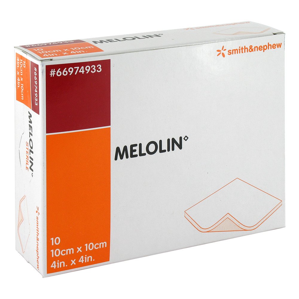 Melolin 10x10cm Wundauflagen steril