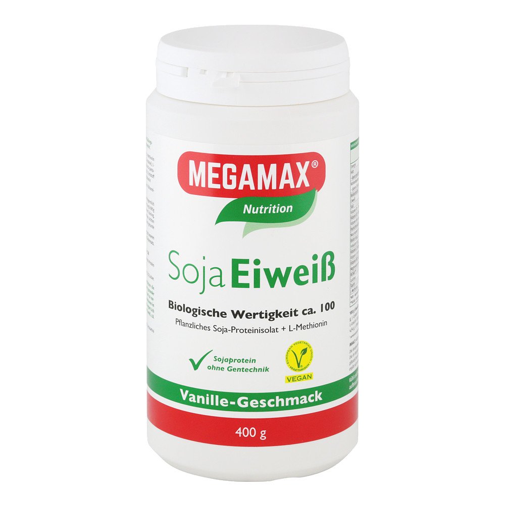 Megamax Soja Eiweiss Vanille Pulver