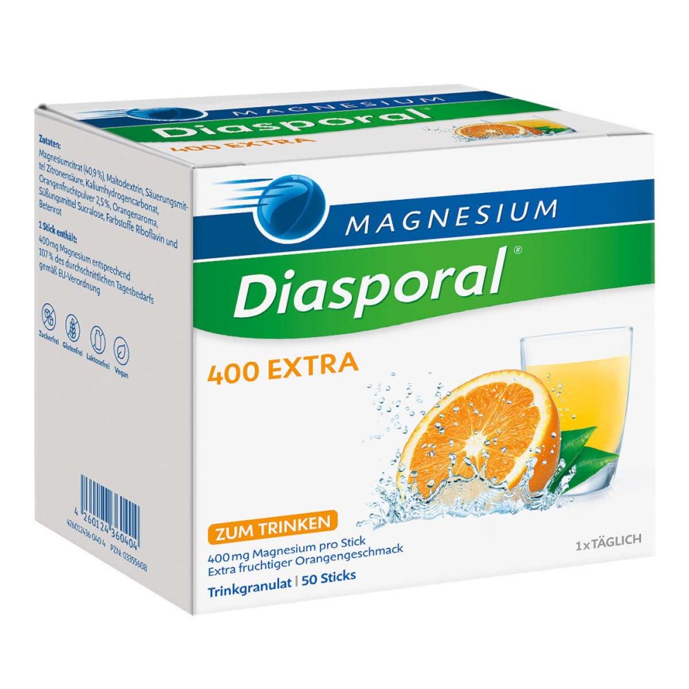 Magnesium Diasporal 400 Extra Trinkgranulat