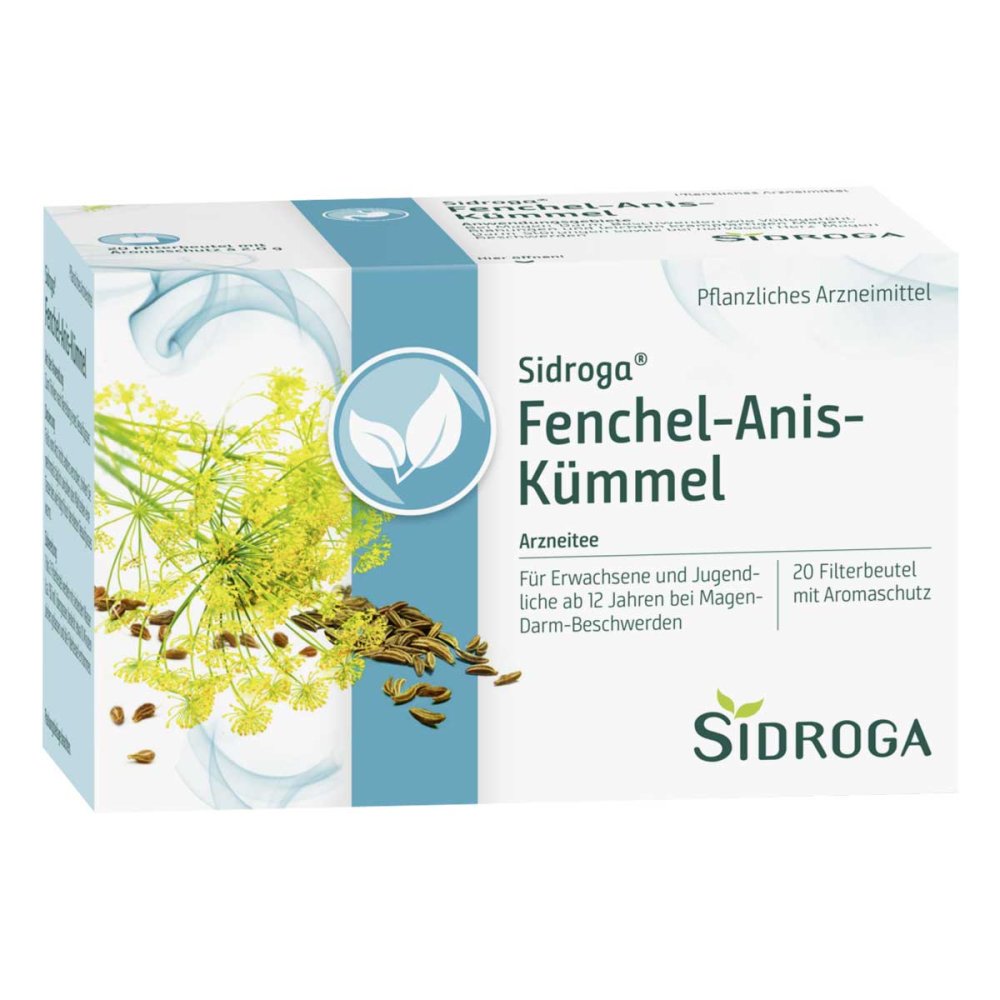 Sidroga Fenchel Anis Kümmel Tee Filterbeutel
