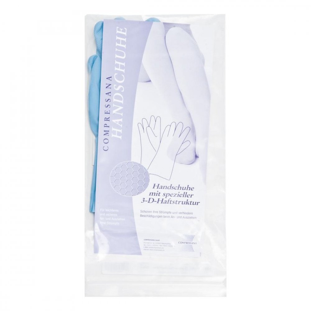 Compressana Gummihandschuhe Größe 3 farbig