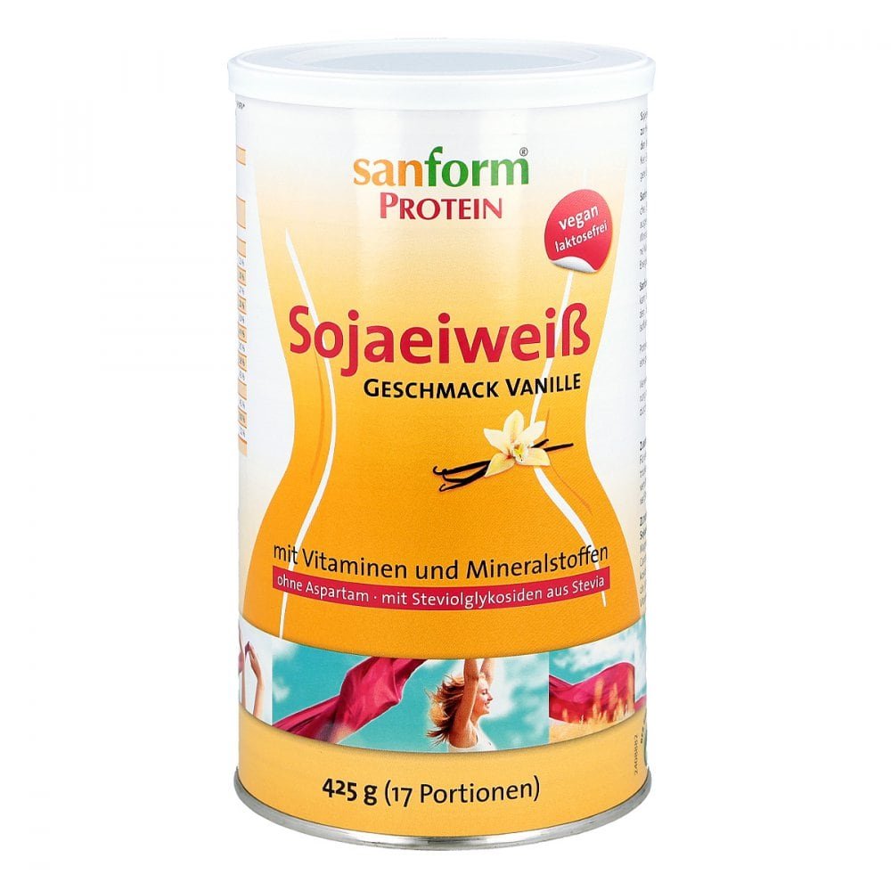 Sanform Protein Sojaeiweiss Vanille Pulver