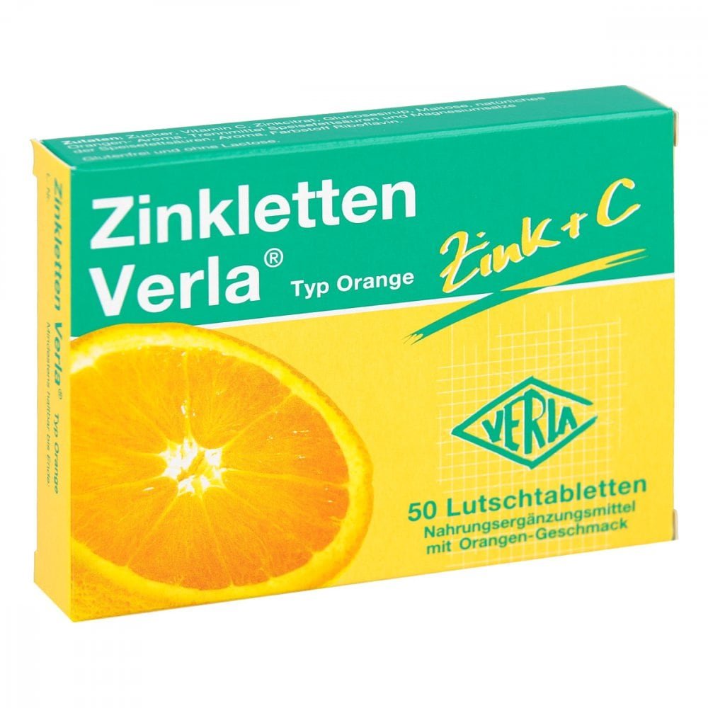 Zinkletten Verla Orange