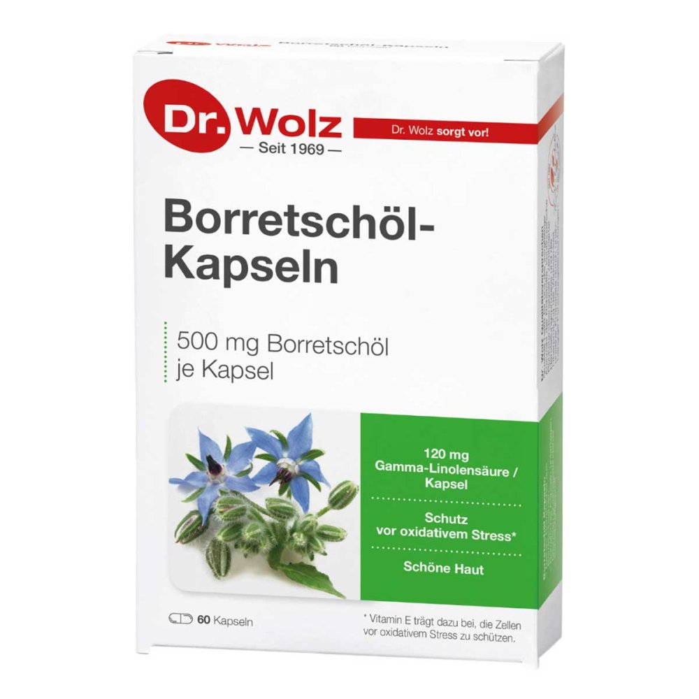 Borretschöl Kapseln Doktor wolz