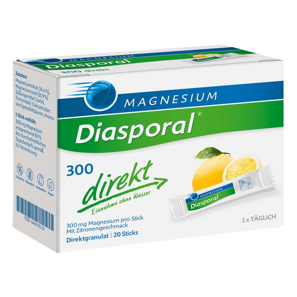 Magnesium Diasporal 300 direkt Granulat