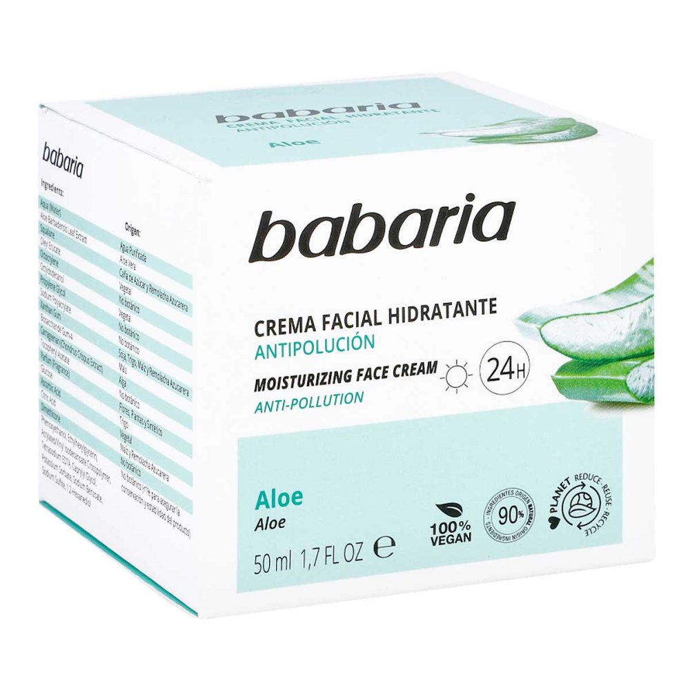 Aloe Vera Feuchtigkeits Gesichtscreme