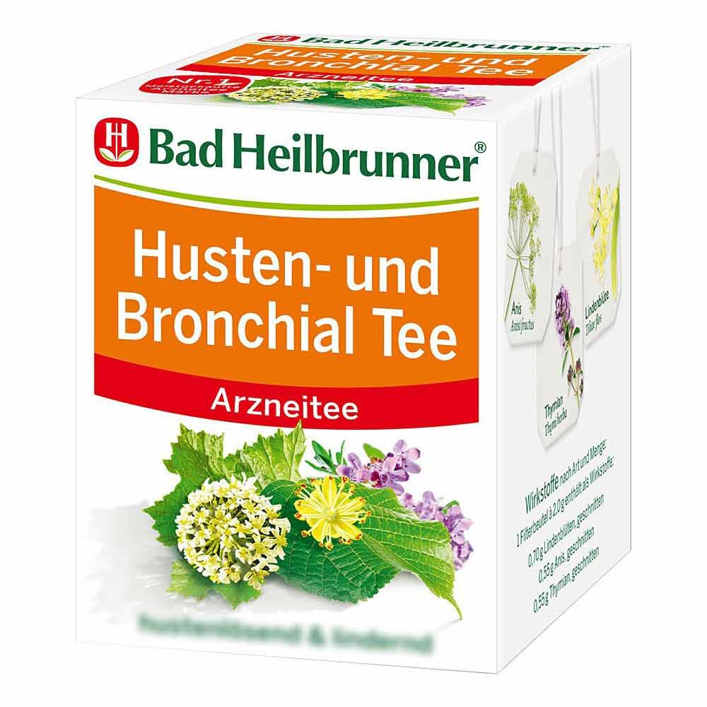Bad Heilbrunner Husten- und Bronchial Tee N